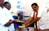 Veteran Congress leaders Ramanatha Rai, Abhayachandra file nomination